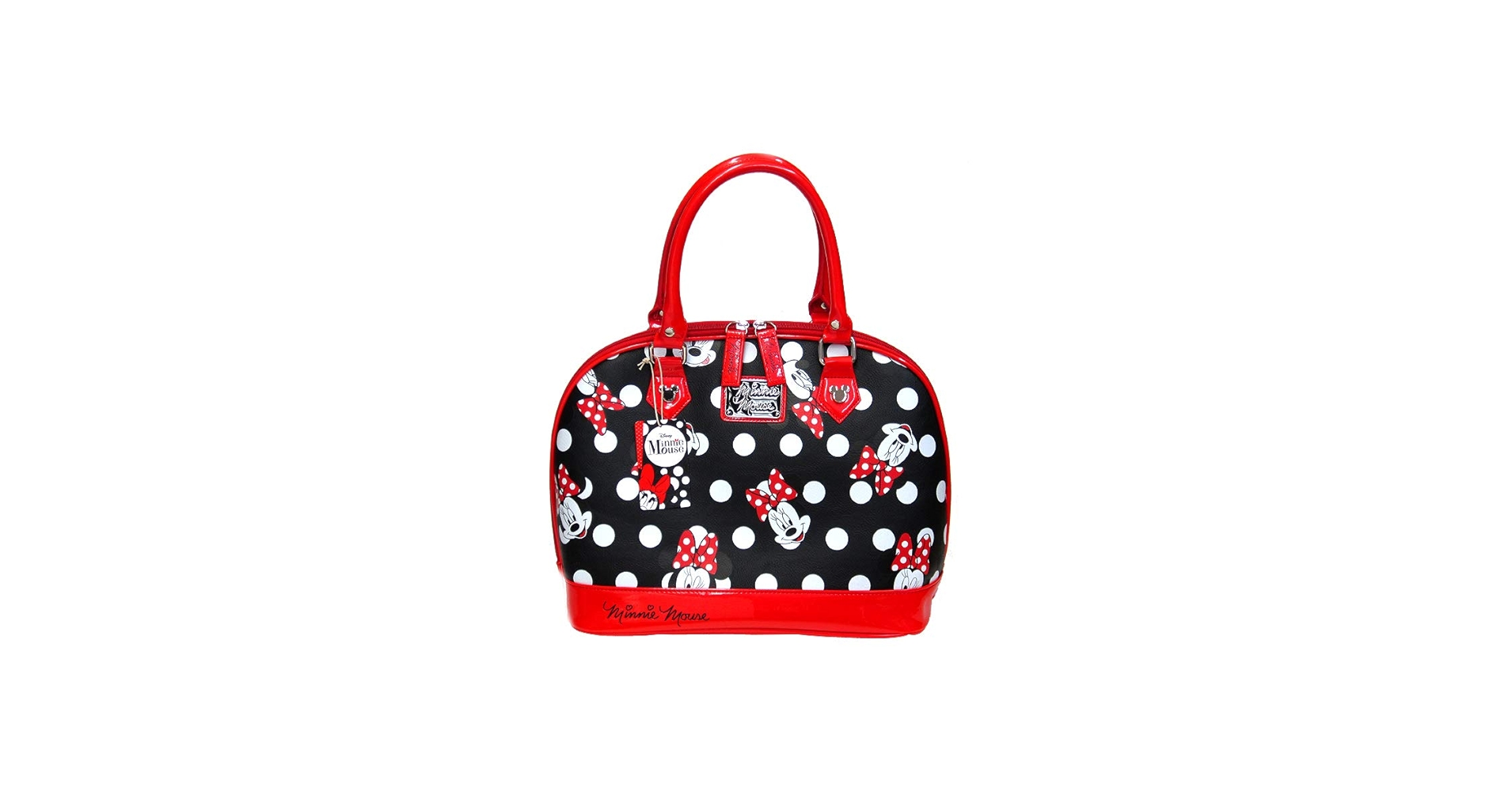 Disney×Loungefly ミニーショルダーバッグ Amazon | [Loungefly] ミニーマウス ブラックベース・ポルカ